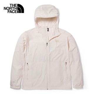 THE NORTH FACE M LIGHWEIGHT UPF WIND JACKET - AP - GARDENIA WHITE เสื้อกันลม เสื้อแจ็คเก็ต เสื้อผ้าผู้ชาย