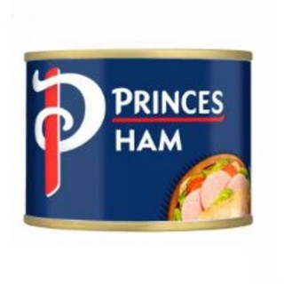 Princes Ham Round Shape 454g ปริ๊นท์ แฮมรูปแบบกระป๋องทรงกลม 454กรัม