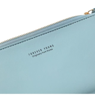 กระเป๋าสตางค์แฟชั่นแบบยาว Wallet Phone Bag ใส่มือถือได้ พร้อมสายคล้องมือ พกพาสะดวก สีน่ารัก รุ่น D8001