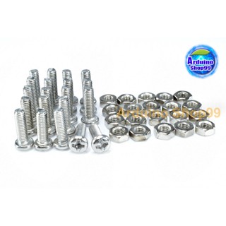 Nut stainless M3*10 หัวกลม