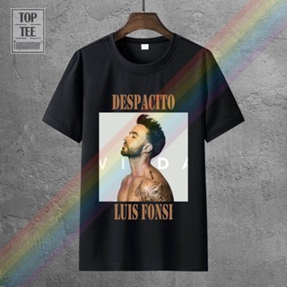 เสื้อทหาร หลุยส์ Fonsi เสื้อยืด Despacito เสื้อยืดย้อนยุคโกธิค Tshirts Emo พังก์ทีเสื้อฮิปปี้โกธเสื้อยืด