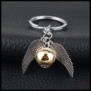 ✪ Golden Snitch - Quidditch พวงกุญแจ ✪ พวงกุญแจ จี้อัลลอย Magic World อุปกรณ์เสริม ของขวัญ 1 ชิ้น