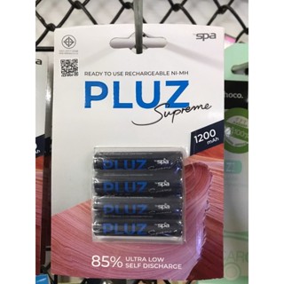 ถ่านชาร์จ AAA 1200mah แพ๊ค2/4ก้อน ยี่ห้อ SPA ของแท้