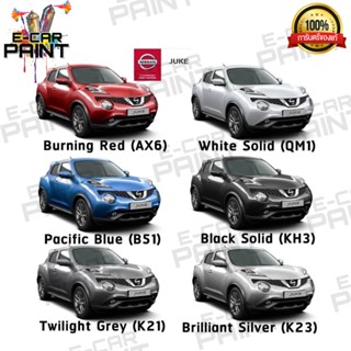 สีตรงเบอร์ NISSAN JUKE สีสเปรย์ Station Paint 2K