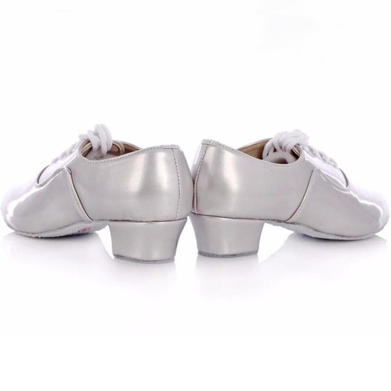 Qsuccua ใหม่ผู้ใหญ่ชาย Latin ballroom dance practice performance รองเท้าเต้นรําในร่ม