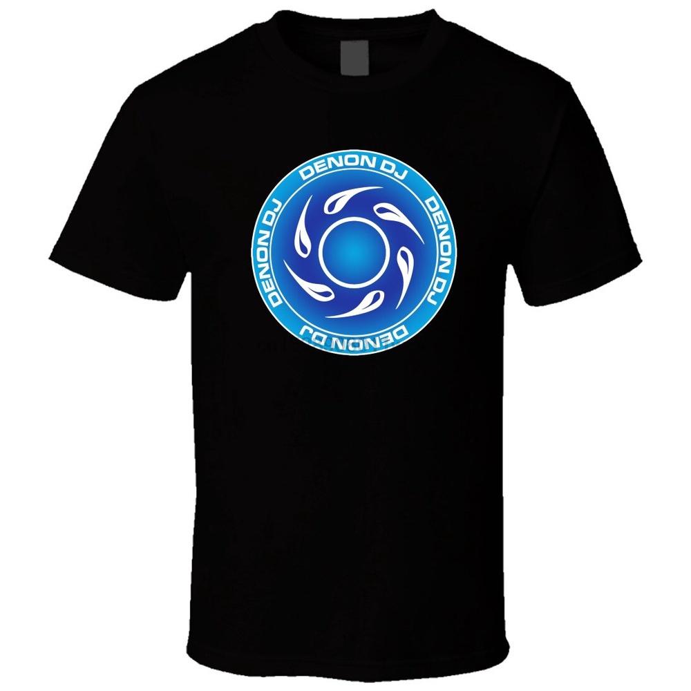 Denon Dj 1 เสื้อยืดผ้าฝ้ายแฟชั่นบุรุษลําลอง
