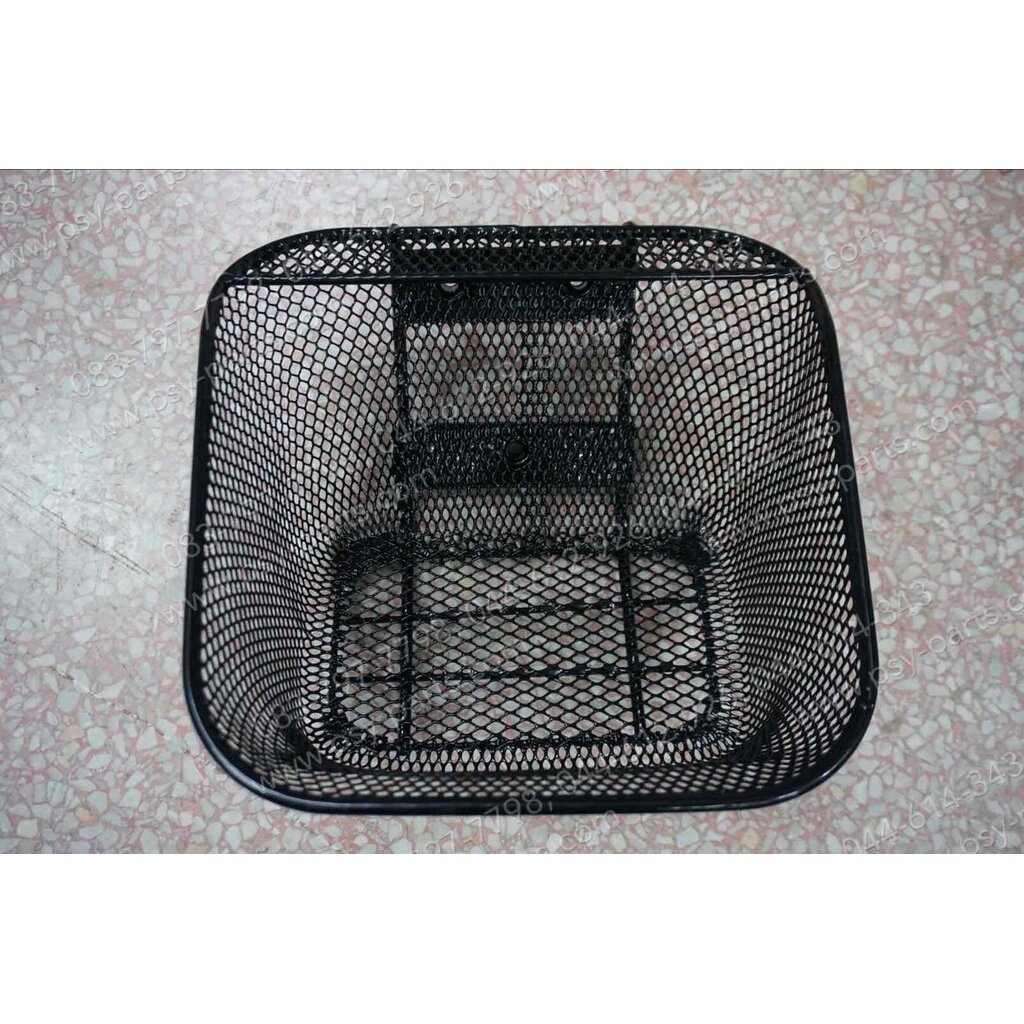 ตะกร้าหน้า WAVE 100S/05, WAVE 125X, WAVE 125, WAVE 125-I, WAVE 100X, WAVE 110-I (T) สีดำ