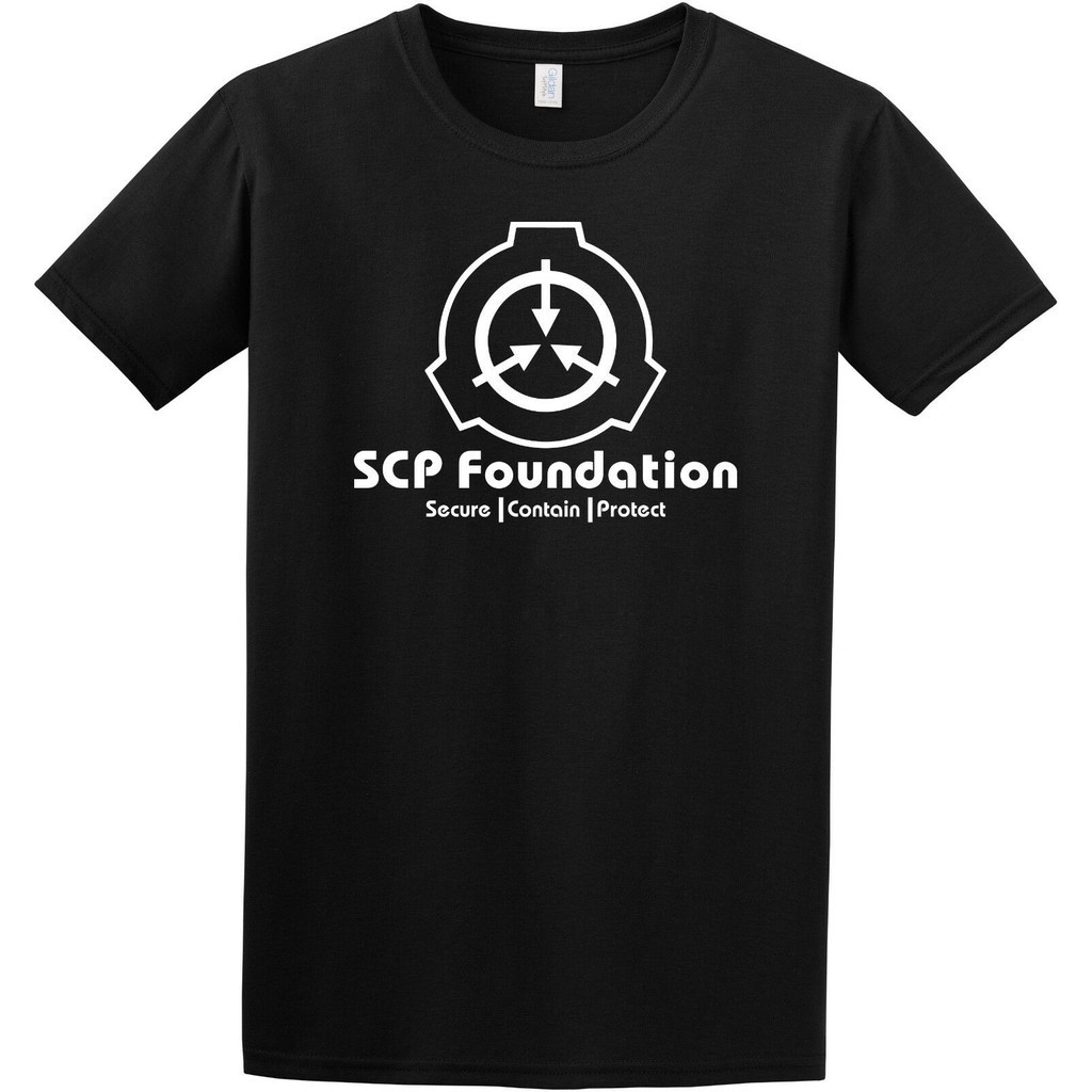 เสื้อยืด พิมพ์ลาย SCP Foundation Secure Conn Protect Fan SCP Wiki Inspired สไตล์คลาสสิก ไม่ซ้ําใคร สําหรับผู้ชาย OMjbjd5