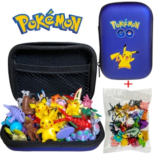 โมเดลฟิกเกอร์ Tomy Different Styles Pokemon Pikachu ขนาด 2-3 ซม. ของเล่นสําหรับเด็ก ของขวัญวันเกิด 24 ชิ้น ต่อกล่อง