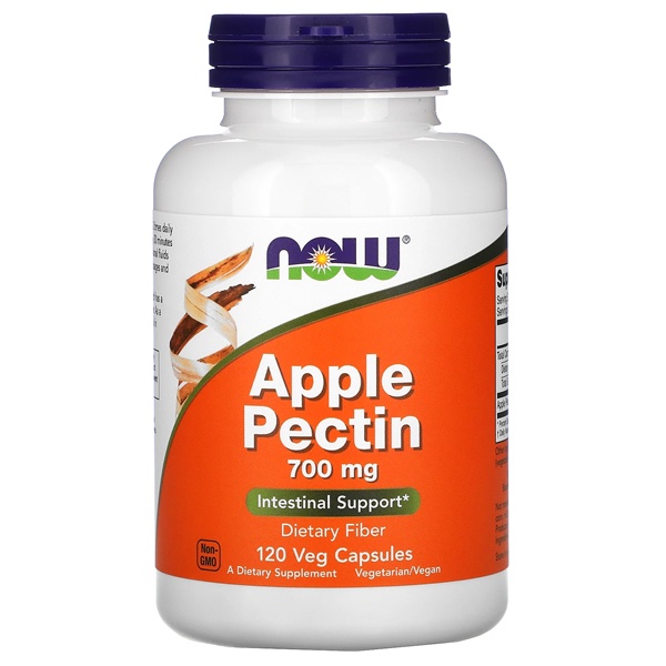 NOW Foods, Apple Pectin, 700 mg, 120 Veg Capsules