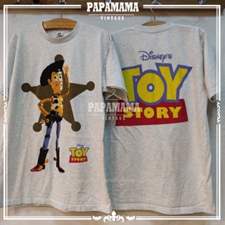 [ TOY STORY ] DlSNEYS Sheriff  Woodey เสื้อการ์ตูน เสื้อวินเทจ ทอยสตอรี่ papamama vintage shirt