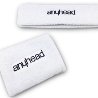 ANYHEAD ผ้ารัดศรีษะ + ผ้ารัดข้อมือกันเหงื่อ High Quality