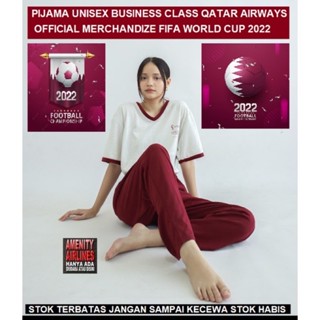 (พร้องส่ง)ส่วฟรี‼️ ชุดนอน Qatar Airways FIFA Business Class สวย หรู ดูดี มีสไตล์