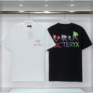 เสื้อยืดแขนสั้นลําลอง พิมพ์ลาย Arcteryx Arcteryx สไตล์ใหม่ สําหรับผู้ชาย และผู้หญิง สินค้าพร้อมส่ง