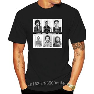 มาใหม่ เสื้อยืดลําลอง แขนสั้น พิมพ์ลาย Celebrity Mug Shot Pablo Escobar สไตล์วินเทจ แฟชั่นสําหรับผู้ชาย ผู้หญิง สีขาว B4 2022