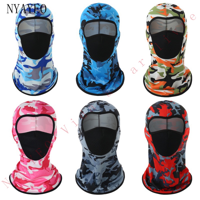 Nyayeo Balaclava Uv Protection Sport Fishing Mask Cycling Sun Protection Protector