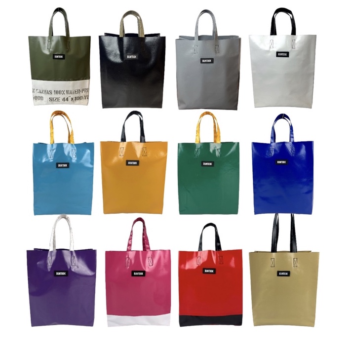 กระเป๋าผ้าใบBuntook kunilon bag