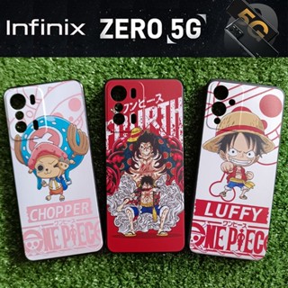 เคส ขอบยาง TPU 3D Pattern Case กันเลนส์กล้อง ( คละลาย )  สำหรับ Infinix Zero 5G