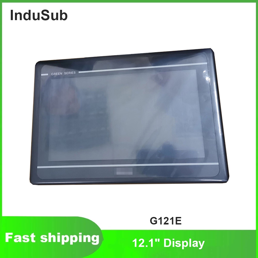 G121E HMI หน้าจอสัมผัส 12.1 นิ้ว Ethernet USB 3 พอร์ตการสื่อสารโฮสต์อินเทอร์เฟซเครื่องมนุษย์ใหม่เปลี