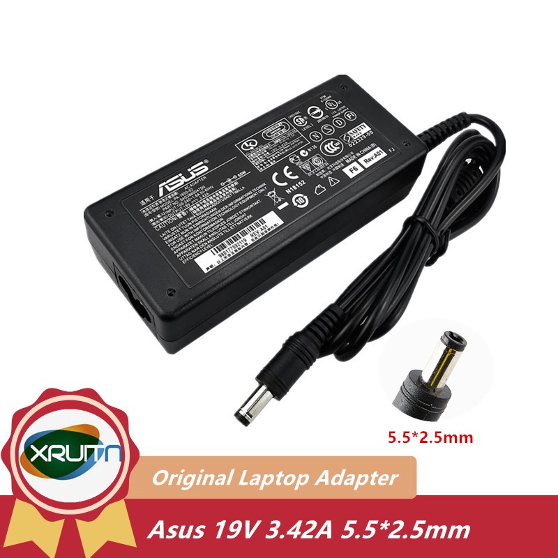 Asus A456U S510U A407U A456U A556U UX305 X450C K40in K40ie K40ij X43U A43E A455L 19V 3.42A 65W 5.5 x