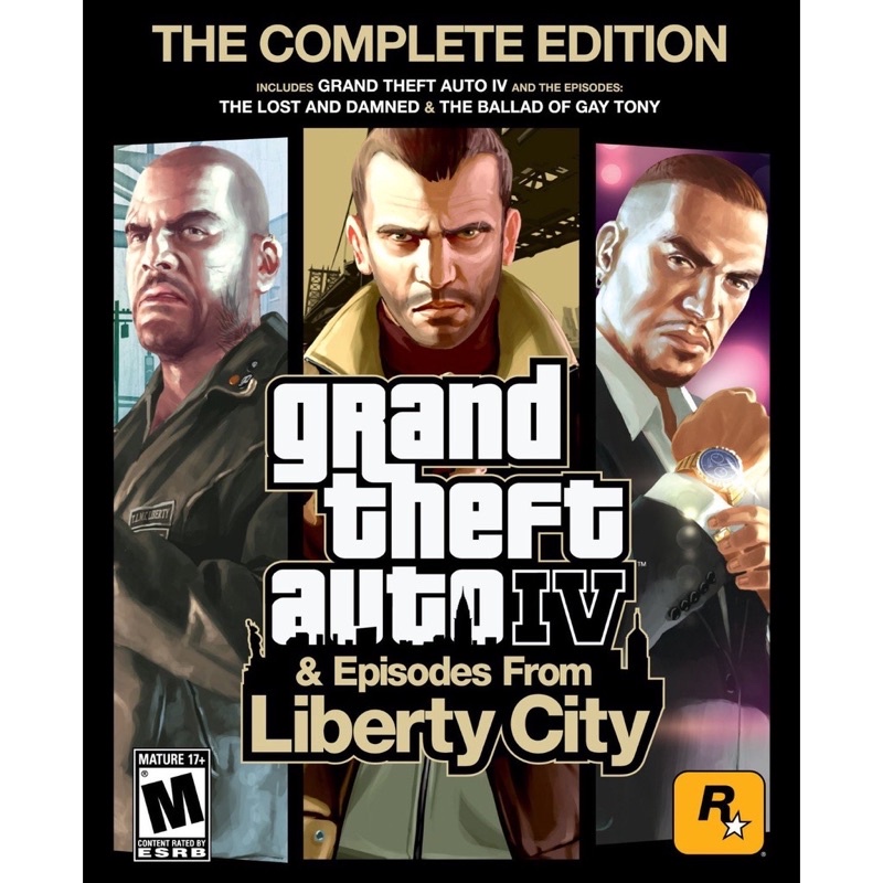 [PC Game] เกม PC  GRAND THEFT AUTO IV THE COMPLETE EDITION GTA IV