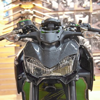 ฝาครอบไฟหน้ารถจักรยานยนต์ สําหรับ Kawasaki Z900 2017 2018 2019