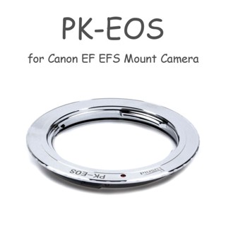 Lens Mount Adapter PK-EOS Pentax PK Lens to Canon EOS EF EFS Camera