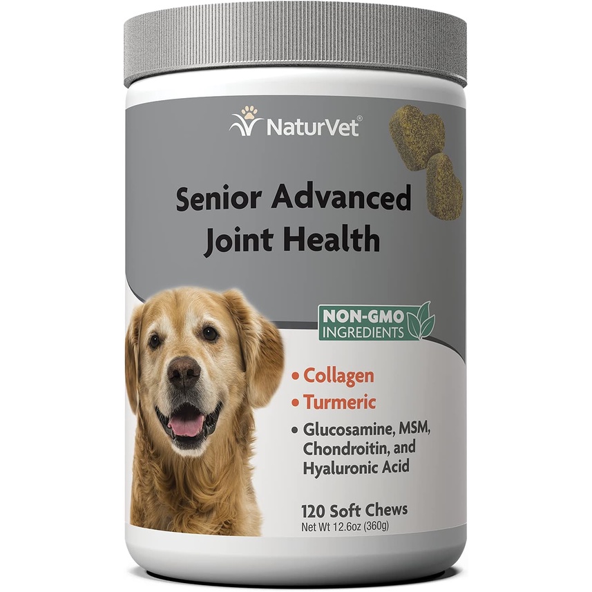 Senior Advanced Joint Health บำรุงข้อต่อ กระดูกอ่อน สะโพก สะบ้า เอ็น สุนัขอายุ 5 ปีขึ้นไป (เม็ดขนม)