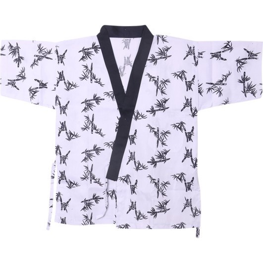 [Miaomiao] [Dashi Japanese Cuisine Clothes 1] Bamboo Leaf Flower Traditional Japanese Cuisine Kimono