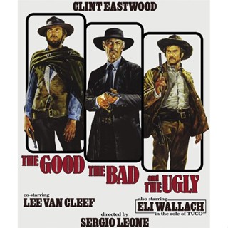 DVD มือปืนเพชรตัดเพชร The Good, The Bad And The Ugly : 1966 #หนังฝรั่ง #หนังคาวบอย (ดูพากย์ไทยได้-ซับไทยได้)