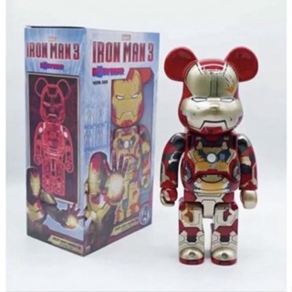 แบร์บริคไอรอนแมน ขนาด400% 28CM Battle Damage Iron Bearbrick