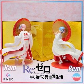 [Pre-Order] ฟิกเกอร์ Re:ZERO -Starting Life in Another World- Rem, Ram -Shiromuku- (Re-run) - FURYU Corporation