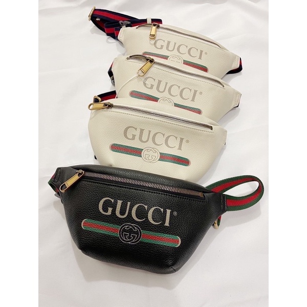 New‼️ gucci logo print belt bag mini