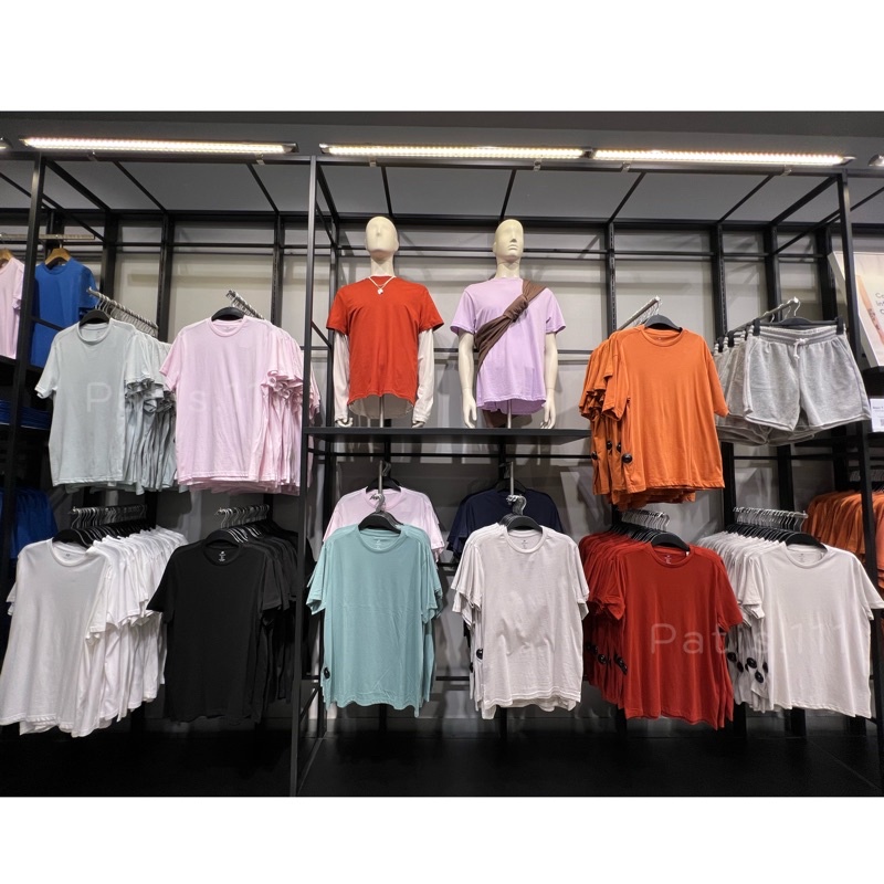 [SET 1] เสื้อยืดคอกลม ของแท้ ทรงผู้ชาย m l xl