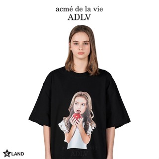 ADLV ( acmé de la vie) BABY FACE APPLE GIRL SHORT SLEEVE T-SHIRT (ADL22TS0025U)