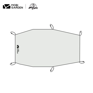 Mobi GARDEN เต็นท์ครอบครัว กันน้ํา ป้องกันรังสียูวี สําหรับตั้งแคมป์ 3-4 คน