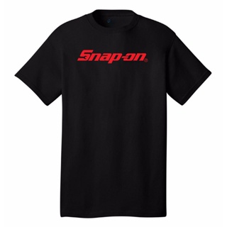 เสื้อยืดผ้าฝ้ายพิมพ์ลายคลาสสิก Sanc6 {พร้อมส่ง ประแจผ้าฝ้าย 100% ลาย Snap On Tools โอเวอร์ไซซ์ XS-4xl ของขวัญคริสต์มาส ส