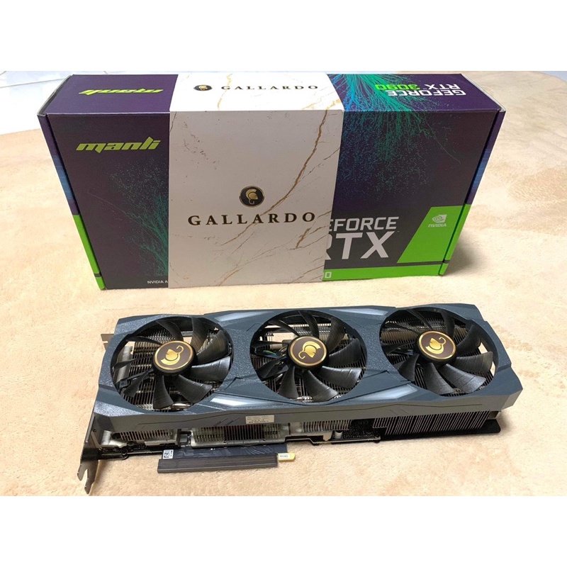 VGA MANLI RTX3090 GALLARDO 24GB (การ์ดจอมือสอง)