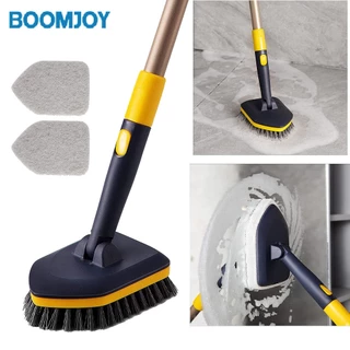 BOOMJOY แผ่นใยขัดพอดีอ่างกระเบื้องขัดพื้นแปรงทําความสะอาดหนักขัดฟองน้ําไม่เกาเทคโนโลยีลดนํามาใช้ใหม่