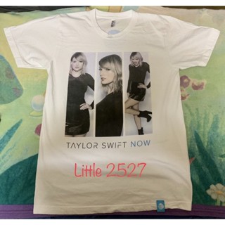 เสื้อยืด Taylor Swift Now Size M (American Apparel made in U.S.A.)  [ รอบอก 47 ซ.ม. ยาว 69 ซ.ม แขนยาว 19 ซ.ม]