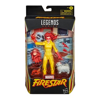 Hasbro Marvel Legends Series Firestar 6-inch Figure ฮาสโบร มาร์เวล เลเจนด์ ซีรี่ย์ส หุ่นโมเดลฟิกเกอร์ ไฟร์สตาร์ 6 นิ้ว