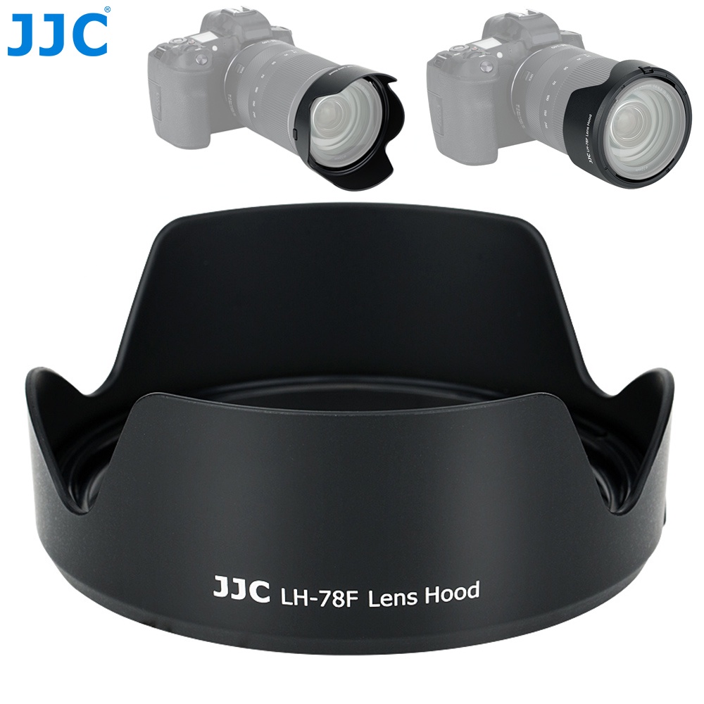 Jjc Reversible Lens Hood Lens Shade For Canon Rf 24-240mm F4-6.3 Is Usm ...
