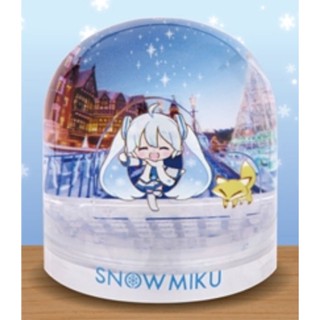 869944 gasha snowmiku snowglobe-จิ้งจอก