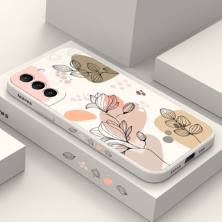 เคสโทรศัพท์มือถือ ลายพืชนามธรรม สําหรับ Samsung Galaxy S21 S20 FE Ultra Plus