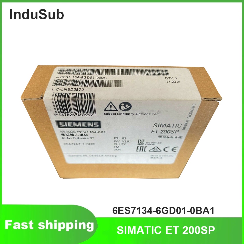 6ES7134-6GD01-0BA1 SIMATIC ET 200SP ANALOG INPUT โมดูลใหม่