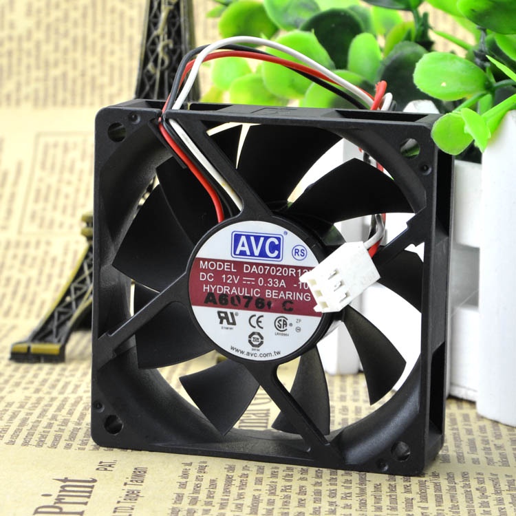 YTH DA07020R12H 12V 0.33A 7020 7CM CPU COOLING FAN