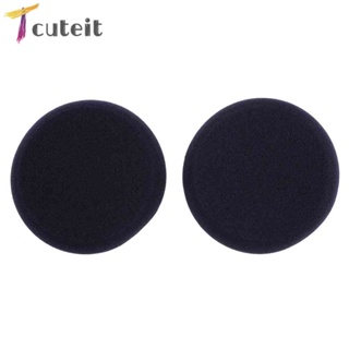 Tcuteit แผ่นฟองน้ํารองหูฟัง แบบนิ่ม สําหรับ Grado SR60 SR225 M1 M2