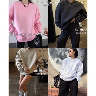 Korea oversized basic jumper  มาใหม่เลยค้ากับjumper สีเรียบใส่ง่ายๆเลยค้า ทรง Oversized ผ้านุ่มใส่สวย