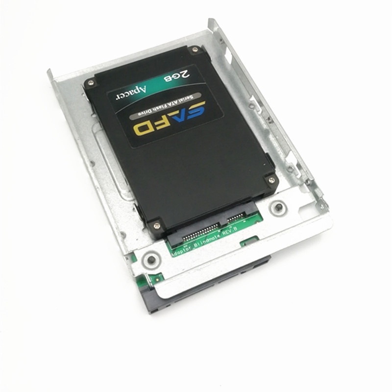 อะแดปเตอร์แปลงถาดฮาร์ดไดรฟ์ SAS HDD SSD เป็น 3.5 นิ้ว 2.5 นิ้ว 654540-001 แท่นวาง #7
