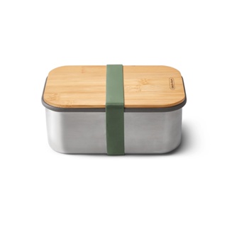 BLACK + BLUM กล่องใส่อาหาร รุ่น STAINLESS STEEL SANDWICH BOX LARGE OLIVE